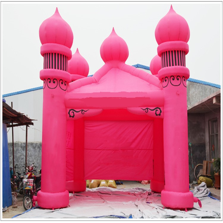 蜀山粉色帐篷